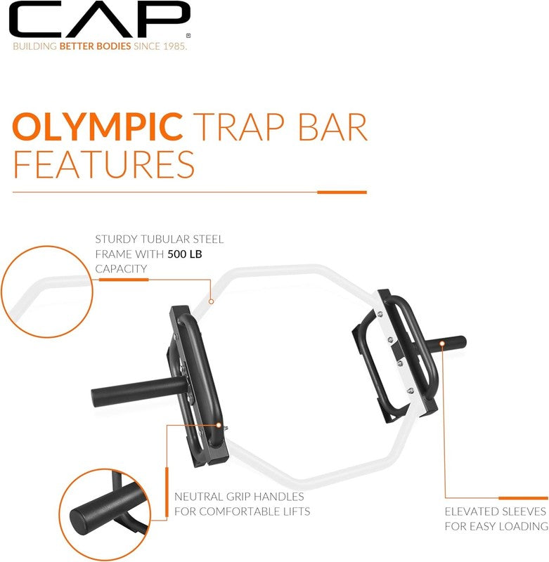 Olympic Trap Bar and Shrug Bar for Deadlifts2