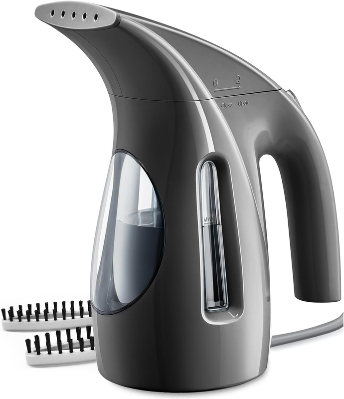 Portable Handheld Clothes Steamer, 700W, 240ml, Wrinkle Remover, Black8