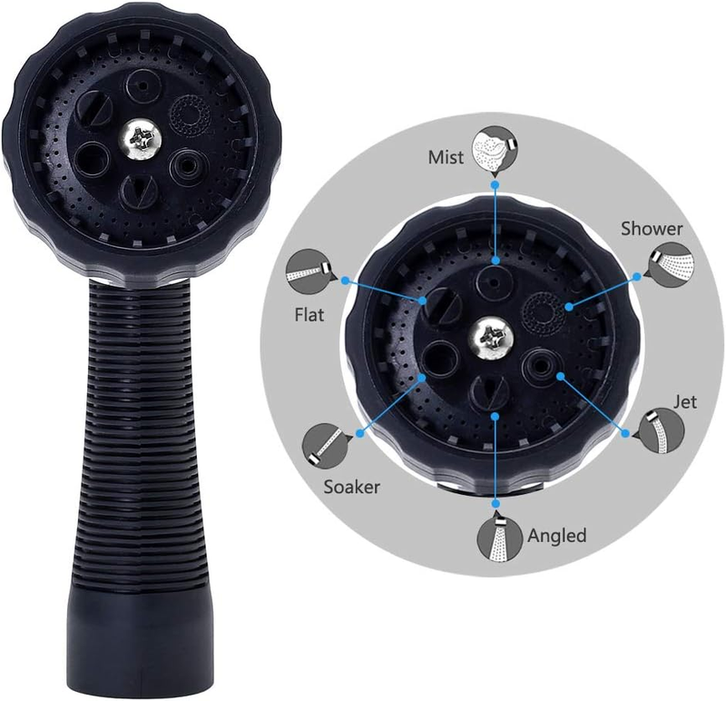 Metal Garden Hose Nozzle with Adjustable Spray for Plants, Cars & Pets3