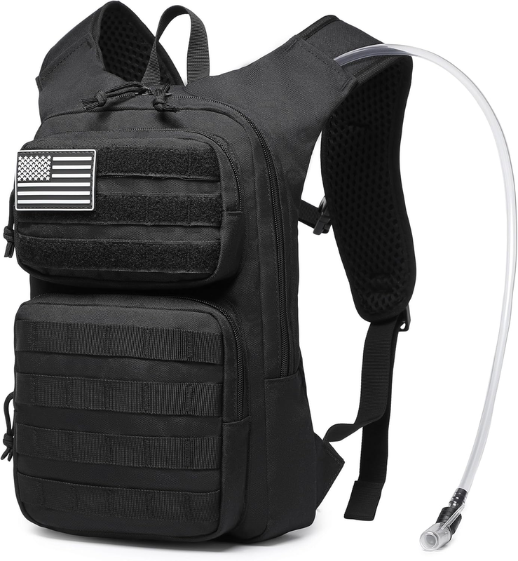 Hydration Backpack with Water Bladder for Hiking Tactical Hydration Pack for Men0
