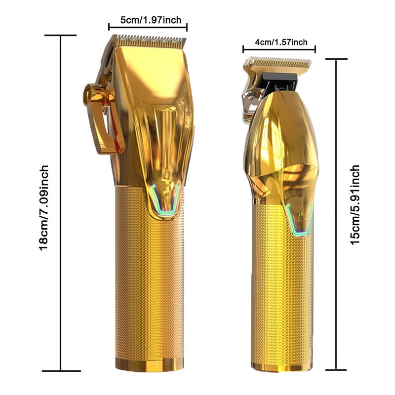 Professional Barber Clippers and Trimmer Set for Haircut Electric Grooming, Best1