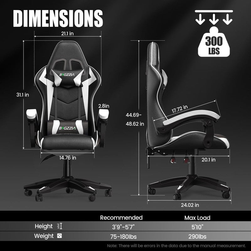 Gaming Chair Office Chair, Ergonomic Game Chair with Height Adjustable Headrest1