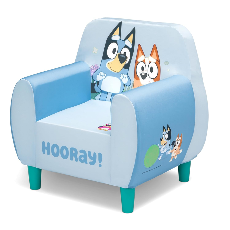 Bluey Foam Chair, Blue3