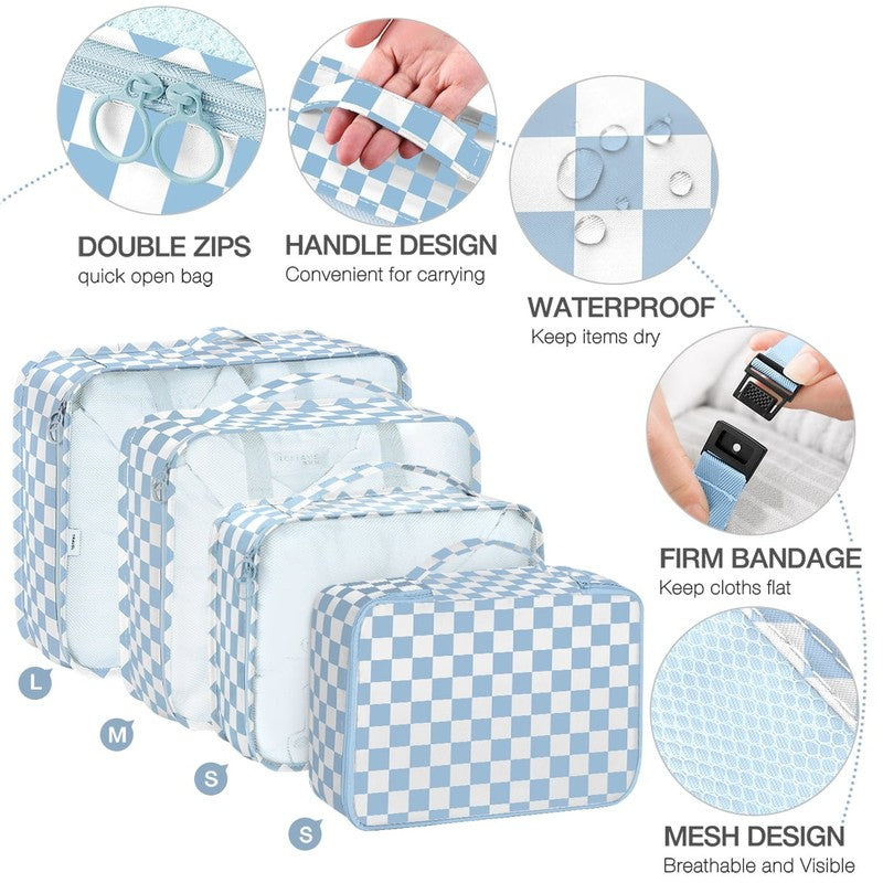 8Pcs Packing Cubes for Luggage, Packing Cubes for Travel Luggage Packing Organiz3