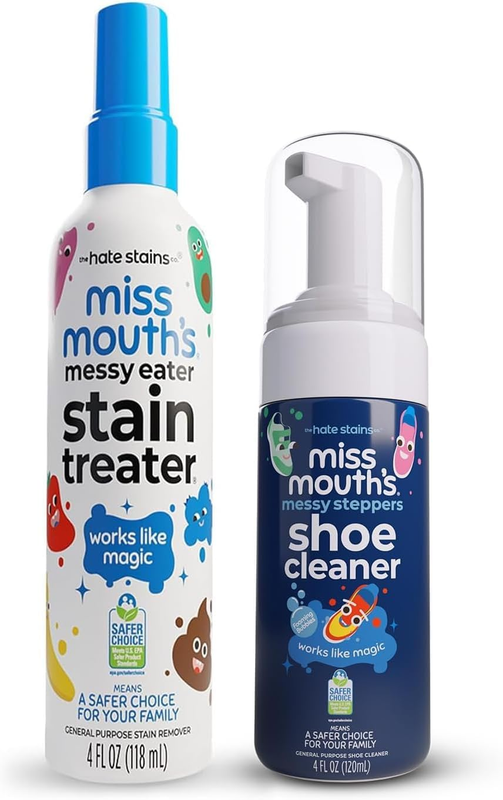 Messy Eater & Messy Steppers Cleaner Duo Stain Remover Shoe Cleaner Kit0