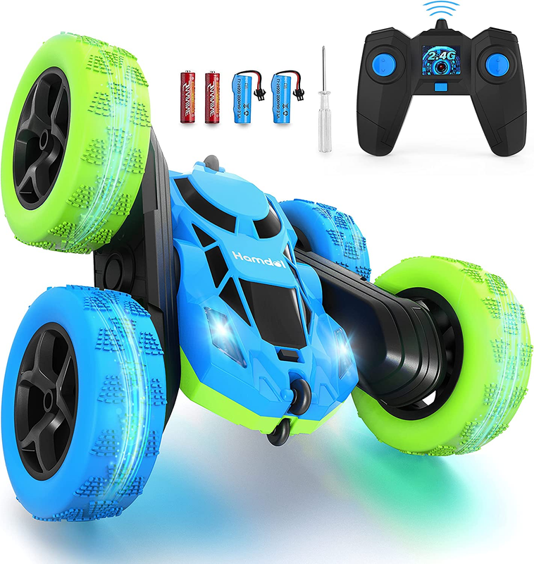 Remote Control Car for Kids, 360° Rotating Double-Sided RC Car with LED Headligh9