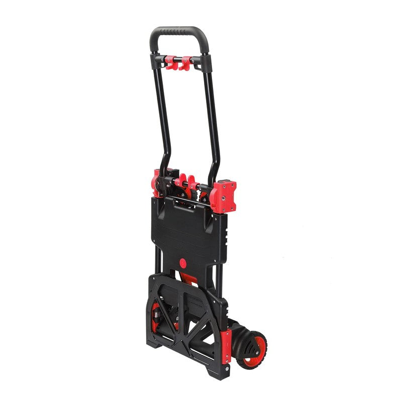 Portable 2-in-1 Hand Truck Dolly Cart Foldable 330LB Capacity Retractable Handle11