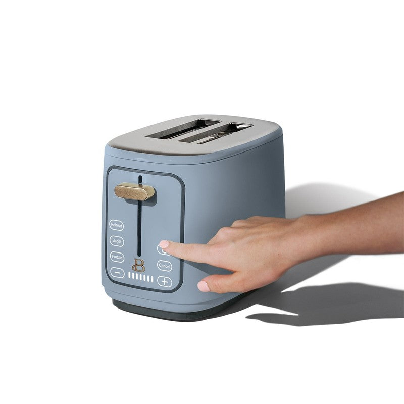 2 Slice Toaster with Touch Activated Display, Cornflower Blue by Drew Barrymore4