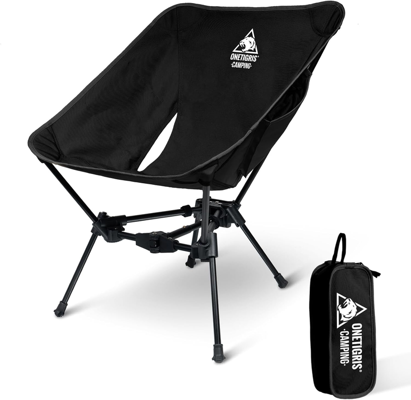 Tigerblade Camping Chair, Lightweight Folding Backpacking Hiking Chair, Compact 8