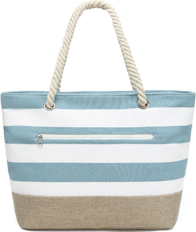 Beach Tote Bag Waterproof Pool Travel Canvas Bag for Women7