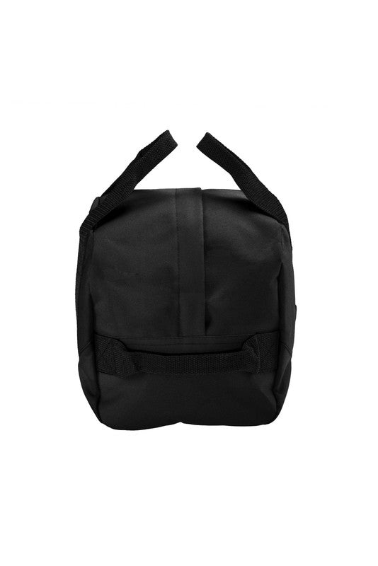 12" Mini Duffel Bag Gym Duffle in Black3