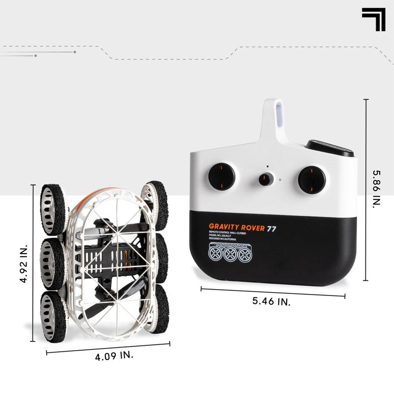  Remote Control Rover Antigravity Floor Wall-Ceiling Crawler, 2.4 Ghz Long Rang5