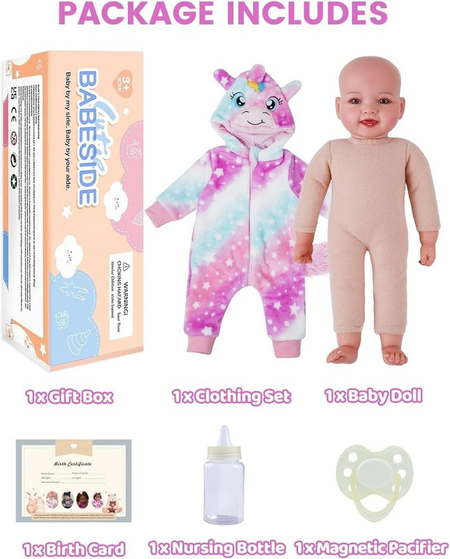 Baby Dolls, 17Inch Large Realistic Cute Soft Body Baby Doll Real Life Baby Dolls5
