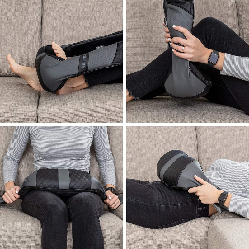 Neck and Back Massager with Heat Shiatsu 3D Kneading Electric Pillow6