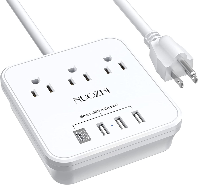 Cruise Approved Power Strip 3 Outlets 4 USB 1 USB C 6FT White8