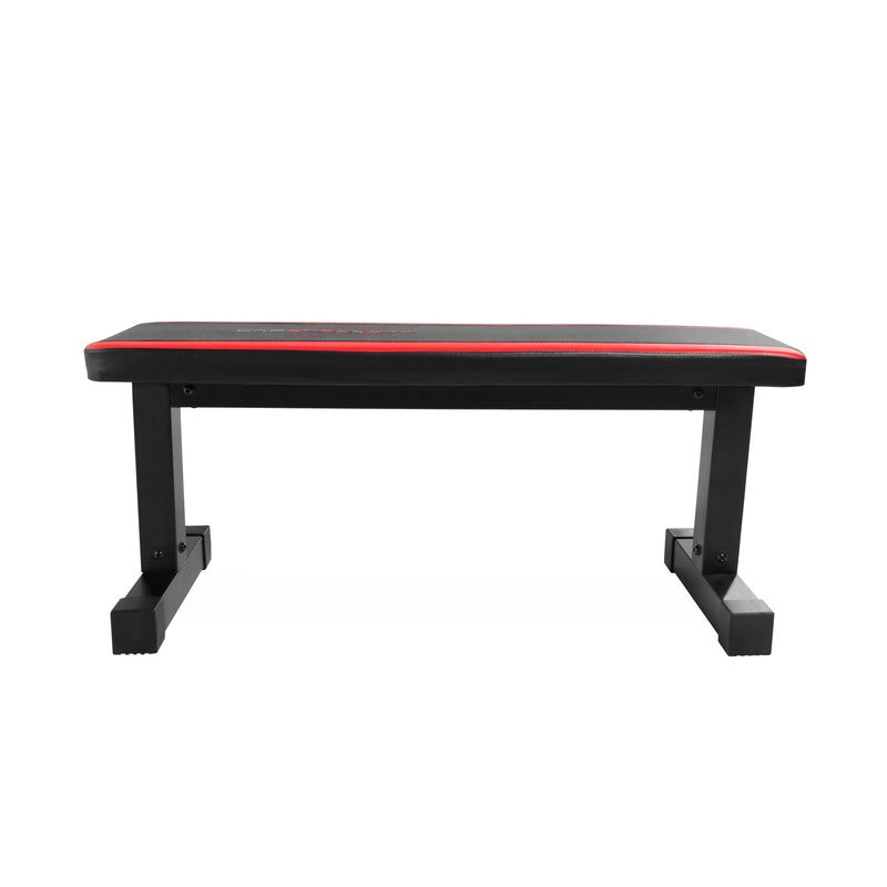 Strength Deluxe Flat Fitness Weight Bench, Black1