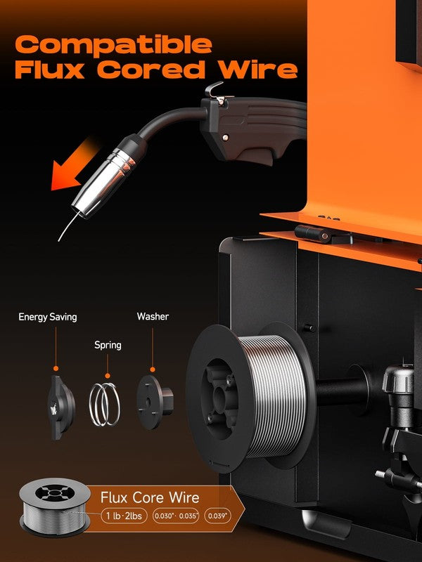 135A MIG Welder 3-in-1 IGBT LCD Display MIG TIG Stick Welding Machine3