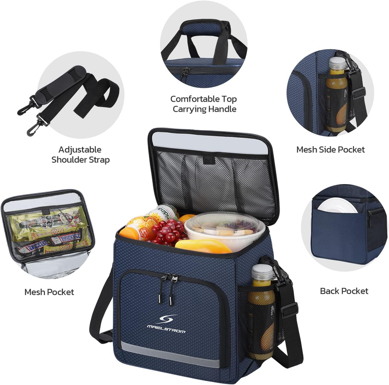 Insulated Lunch Bag Men Women Leakproof Cooler Lunch  Bag Portable Lunch Cooler3