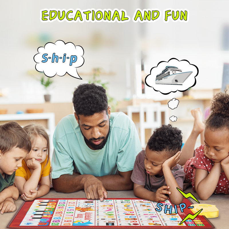 Electronic Alphabet Wall Chart, Toddler Learning Toys , Educational Toys ABC Pre4