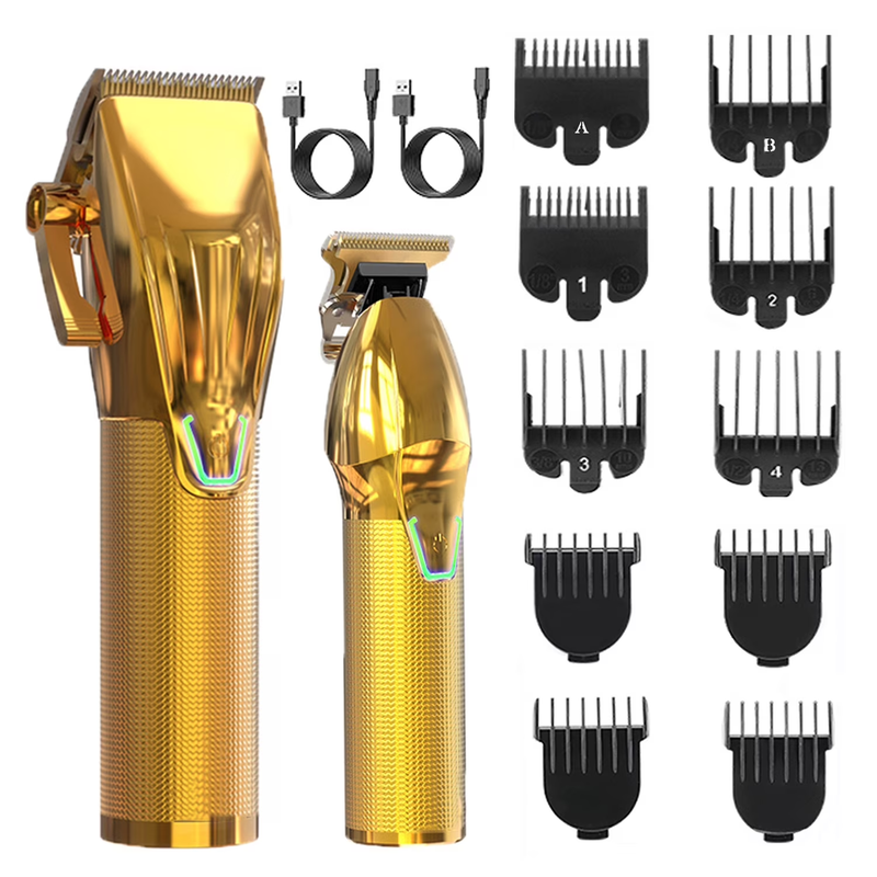 Professional Barber Clippers and Trimmer Set for Haircut Electric Grooming, Best0