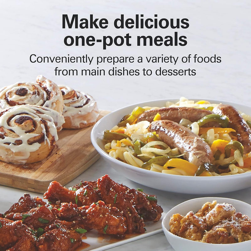 8 Quart Programmable Slow Cooker with Three Temperature Settings, Dishwasher Saf6