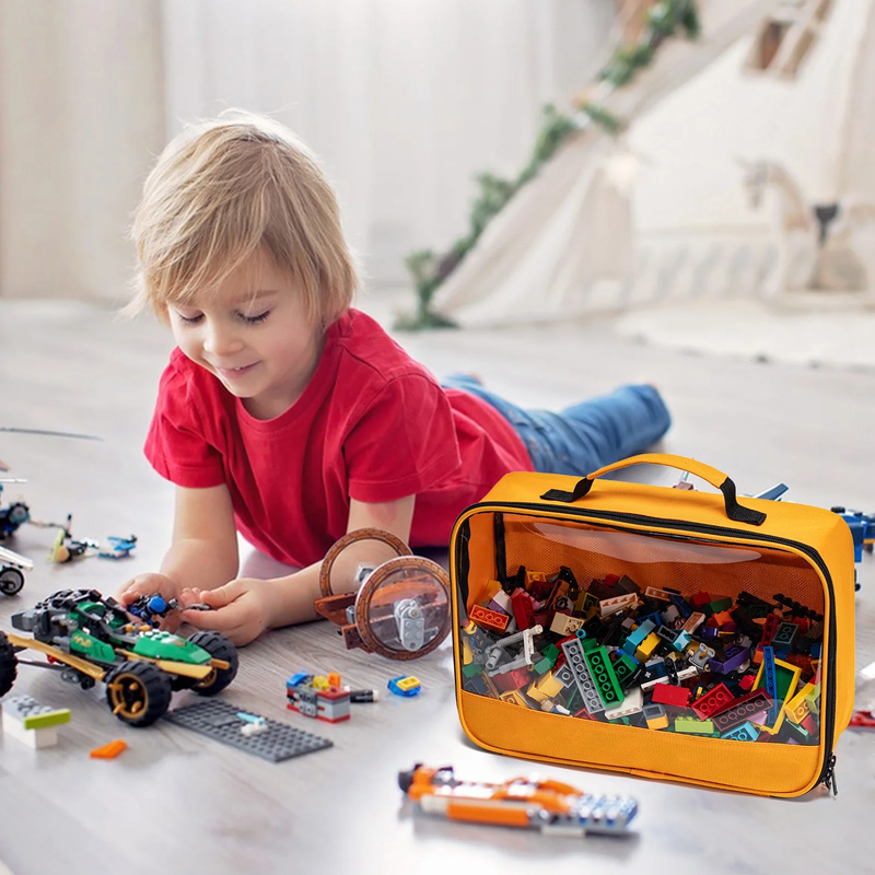 4pcs Building Block Toy Storage Bags Travel Case for Bricks Puzzles5