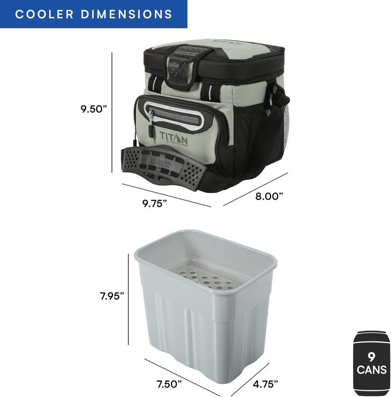 Deep Freeze Zipperless Hardbody Cooler with Insulation & Smartshelf6