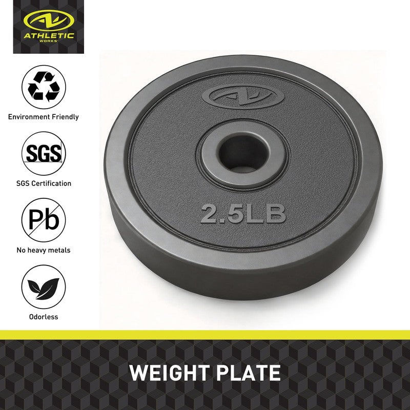 40LB 5 in 1 Adjustable Dumbbell Set , Fitness Exercises for Home Gym, Black, 1-I8
