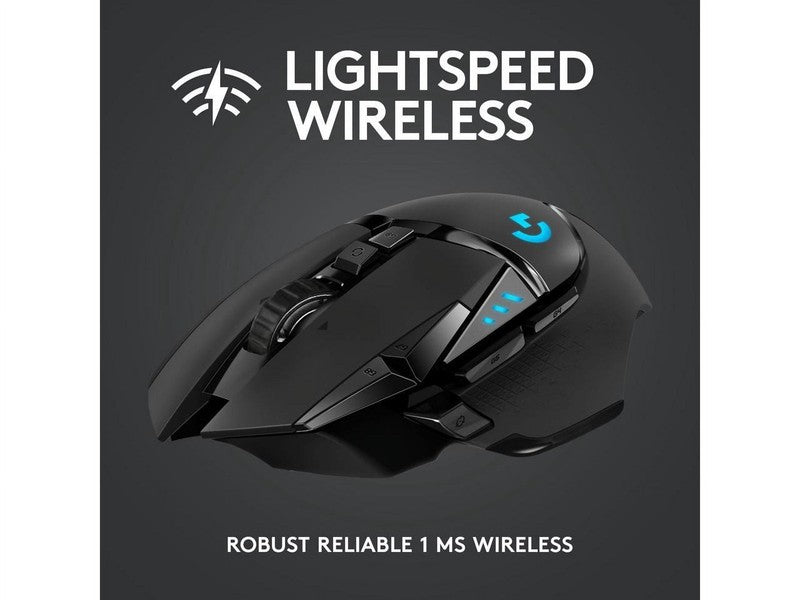 G502 LIGHTSPEED Wireless Gaming Mouse HERO 25K 25600 DPI RGB 11 Buttons1