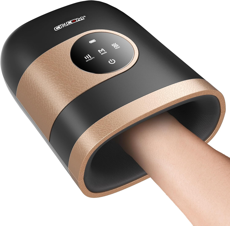 Upgraded Hand Massager w/ Heat Compression Cordless Pain Relief Arthritis9