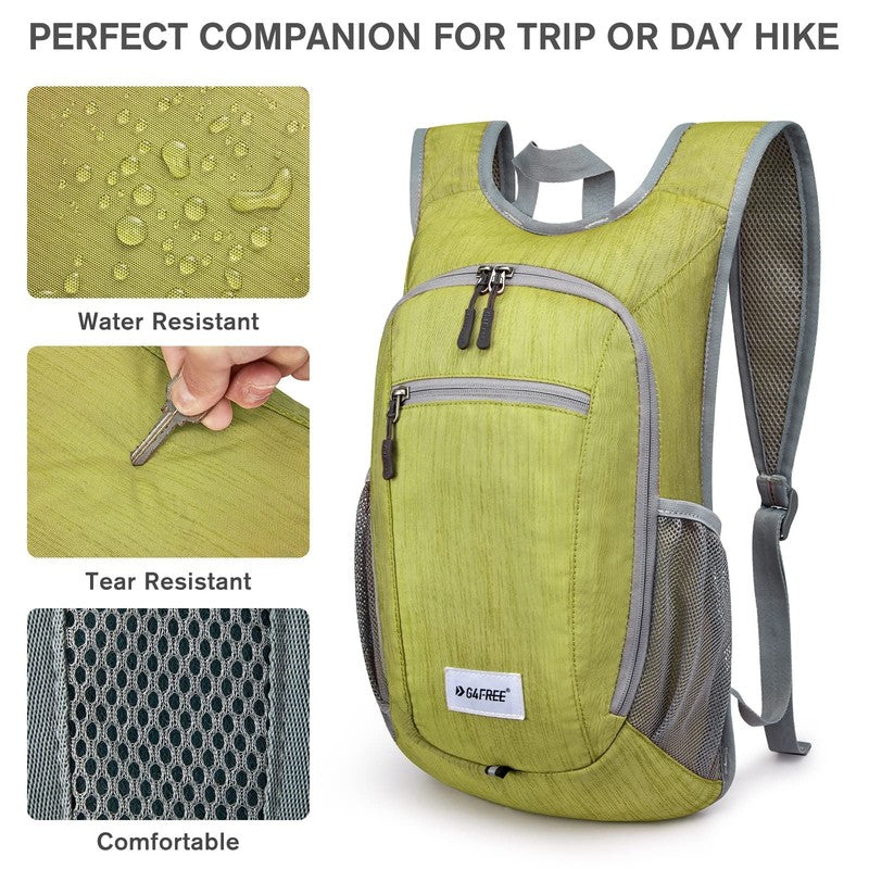 10L/15L/20L Hiking Backpack Lightweight Packable Hiking Daypack Small Travel Out2