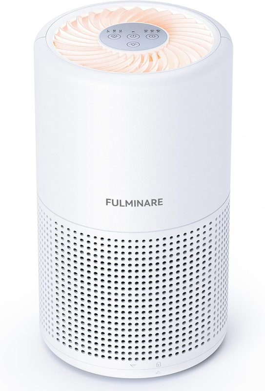 Air Purifier H13 HEPA Quiet w/ Night Light for Bedroom Home Office10