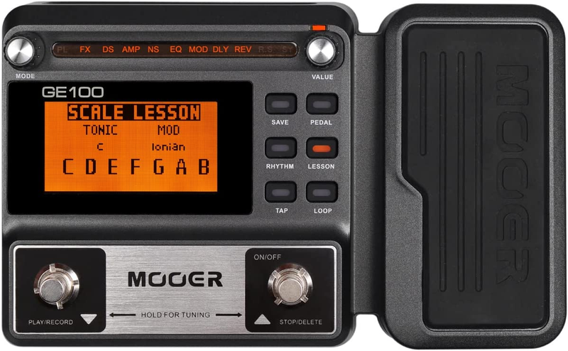GE100 Multi Effects Pedal 80 Presets 66 FX Drum Rhythms Wah Distortion10