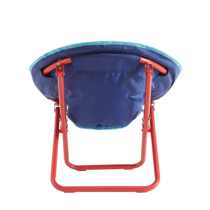 S Paw Patrol 19" Toddler Mini Saucer Chair, Blue Polyester4