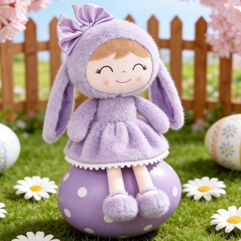 Easter Bunny Gift Baby Girl Gift Plush Bunny Dolls First Baby Doll Toddlers Rabb1