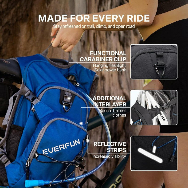 Hydration Backpack 18L with Water Bladder 2L/3L Hiking Water Backpack Women Men 5