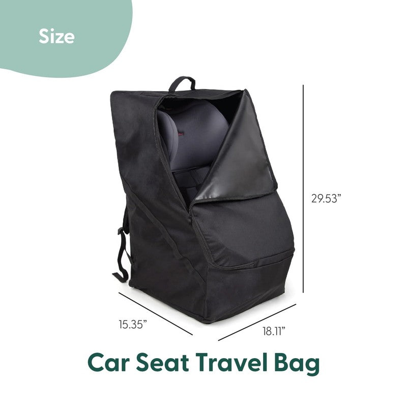 Car Seat Travel Bag for Airplane Padded Gate Check Cover Fits Most1