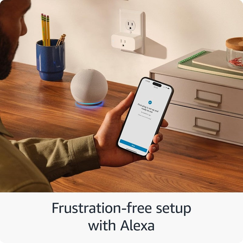 Smart Plug 2-Pack | Works with Alexa | Easy Setup & Smart Home Control5