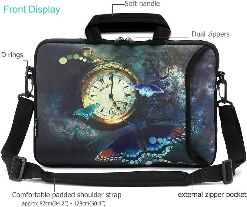 14 15 15.4 15.6 Inch Laptop Shoulder Bag Messenger Bag Notebook Handle Sleeve Ne2