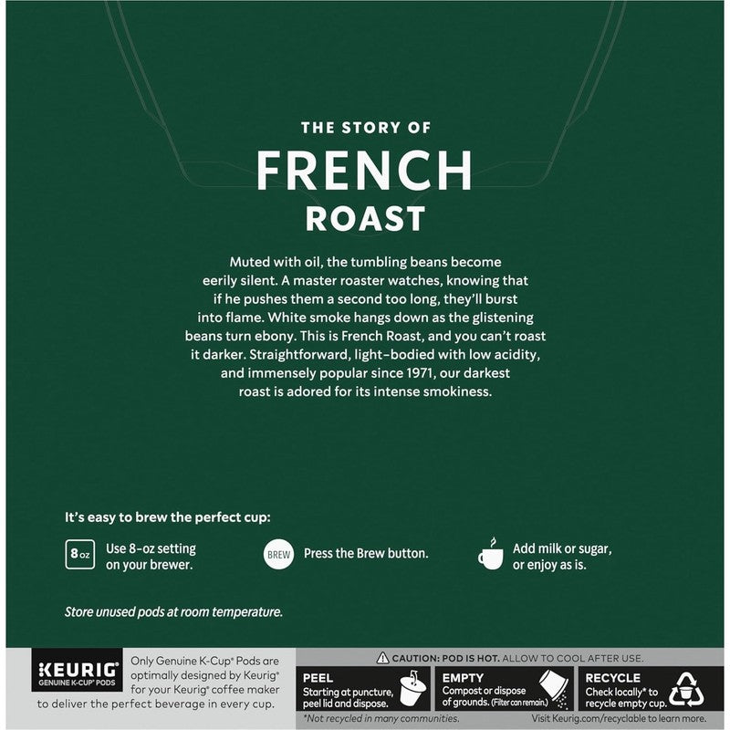 Dark Roast K-Cup Coffee Pods, French Roast, 100% Arabica, 32 Pods Box6