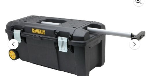 DWST28100 Tool Box on Wheels - Black New2
