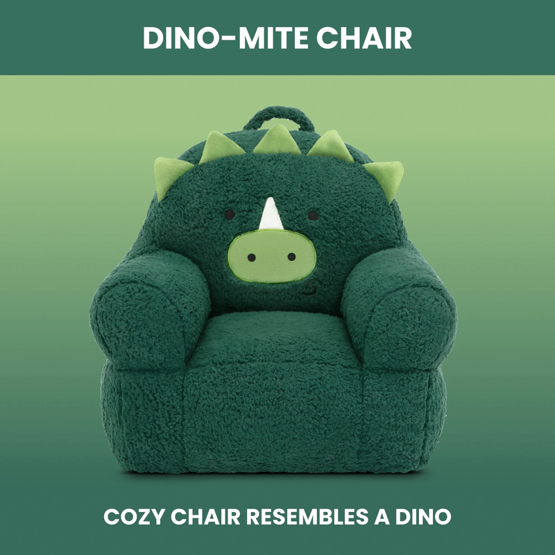 Dinosaur Cozee Buddy Chair, Green3