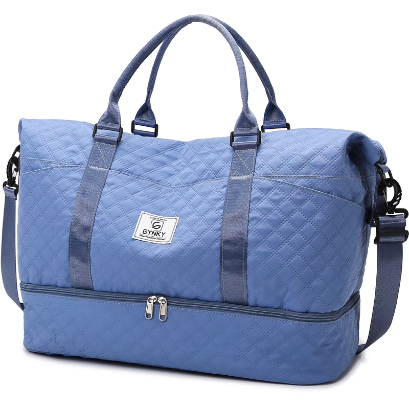 Travel Duffle Bag Weekender Bags for Women with Shoe Compartment Carry on Overni11