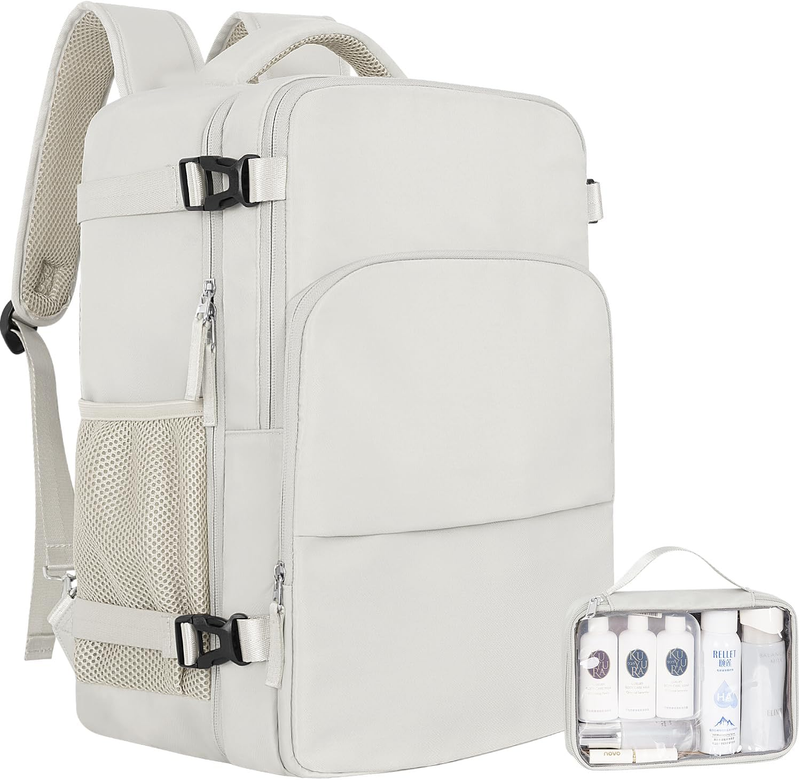 Travel Backpack Women Carry On Personal Item USB 16in Laptop Flight Bag0