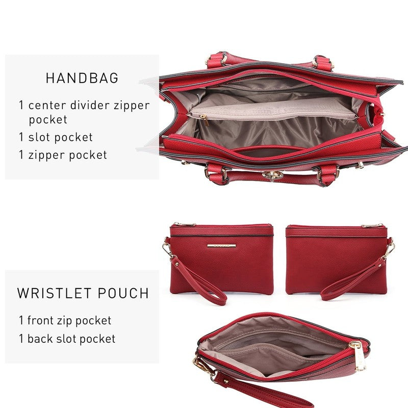 Women Handbag Purse Shoulder Top Handle Satchel Tote Work Bag Clutch4