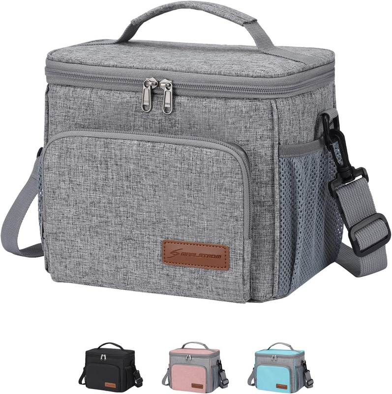 Insulated Lunch Bag for Men Women, Leakproof Cooler Lunch Tote Bag, Portable11