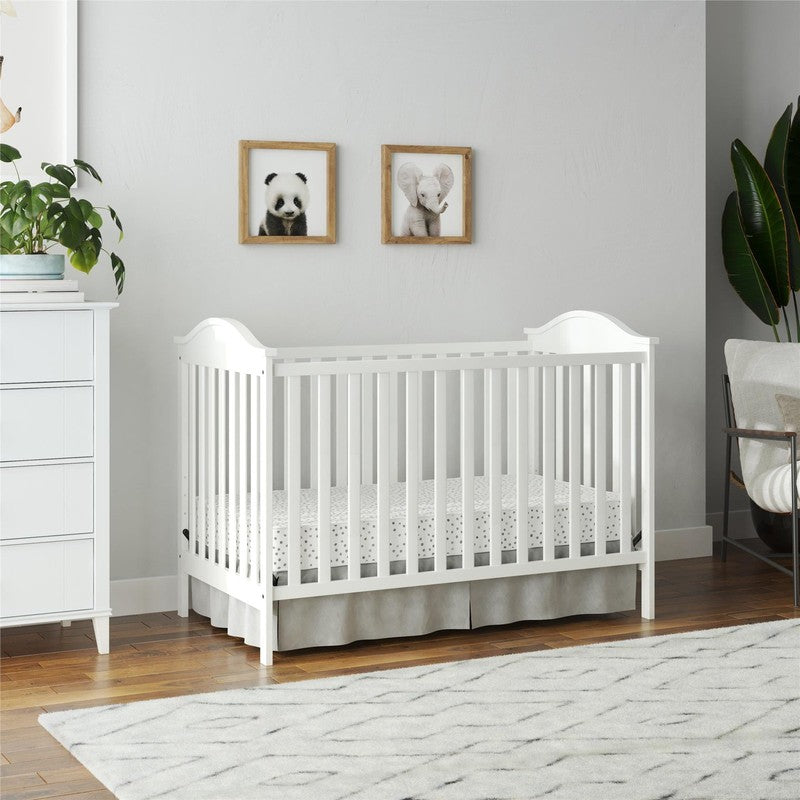 Adele 3-In-1 Convertible Crib, White11