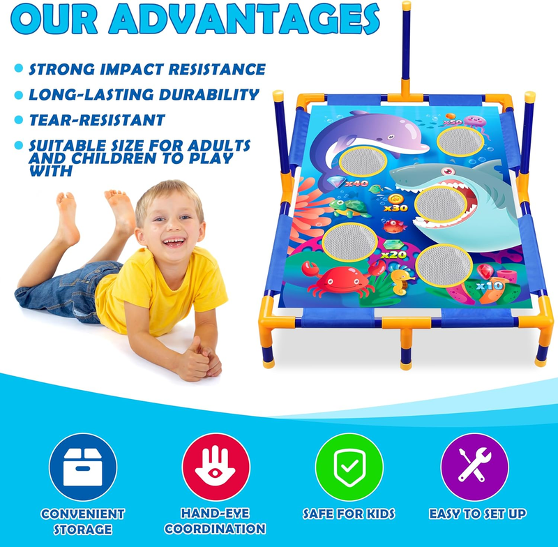 Animal Bean Bag Toss Game Kids Outdoor Party Toy Birthday Christmas Gift1