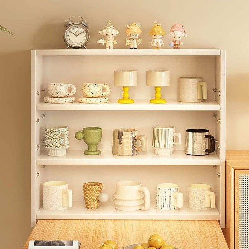 Desktop Bookshelf & Desk Organizer Shelf, 3-Tier Display Rack, Wooden Table Top 6