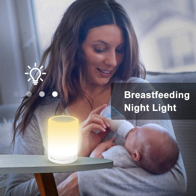Touch Bedside Lamp - with Bluetooth Speaker, Dimmable Color Night Light, Outdoor4